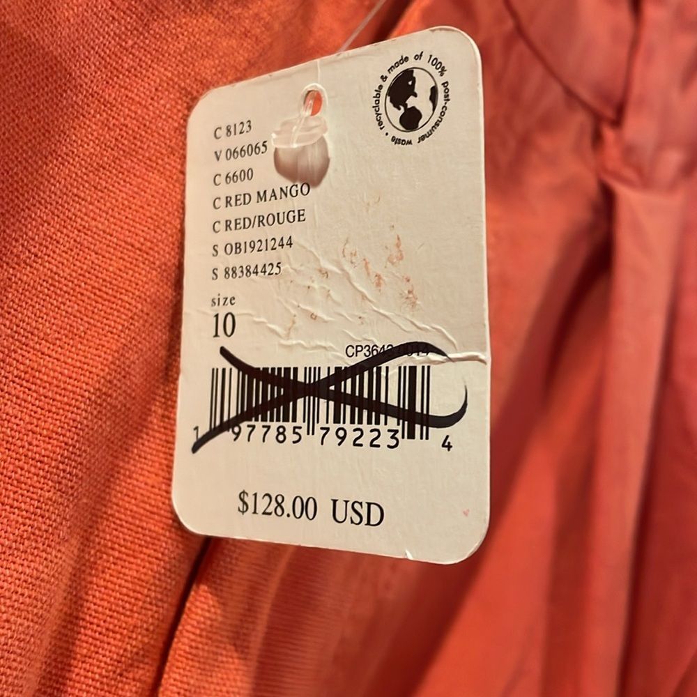 Free People Wide Leg Pants in Orange - Picture 6 of 15